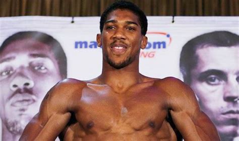 anthony joshua versace|anthony joshua debut.